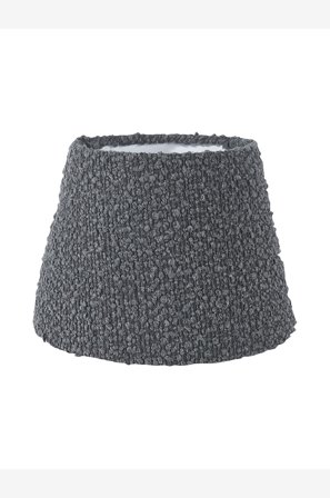 PR Home - Lampunvarjostin Hanna 22 cm - Harmaa - Lampunvarjostimet - - Homeroom