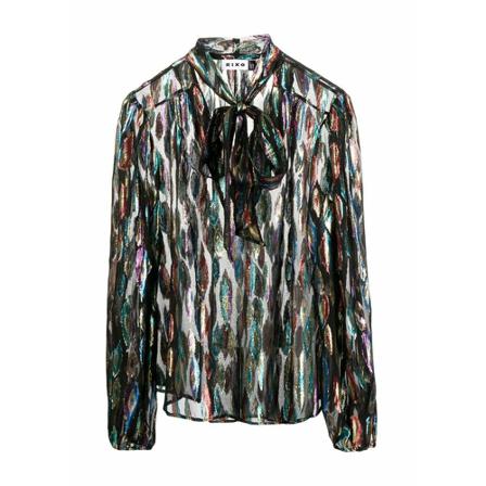 Rixo Blouses , Groen , Dames , Maat: L