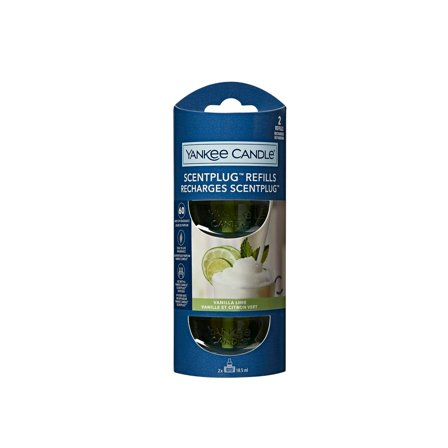 Yankee Candle ScentPlug Vanilla Lime - Refill 2 x 18.5ml - Profumo per Diffusore