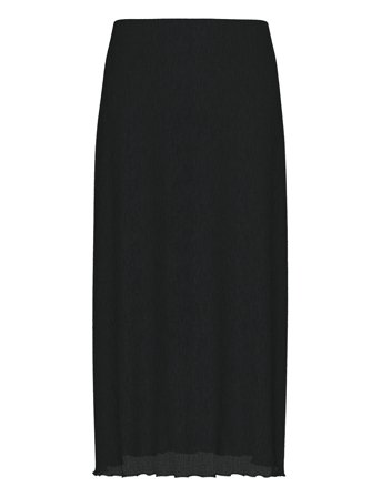 Pieces Pcflora Hw Midi Skirt Jrs Bc - Black - S