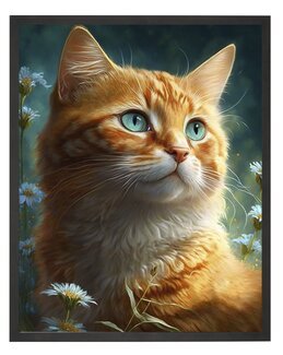 Paint by numbers Ginger Katt - Varvikas