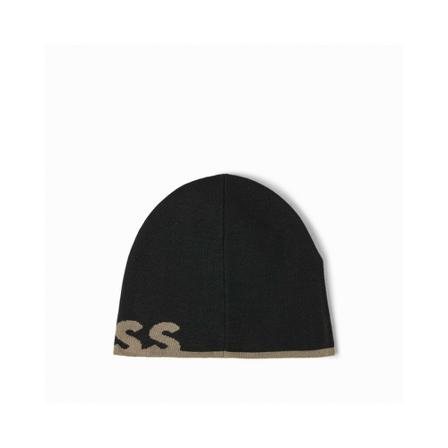 Hugo Boss, Beanie Zwart, Heren, Maat:ONE Size