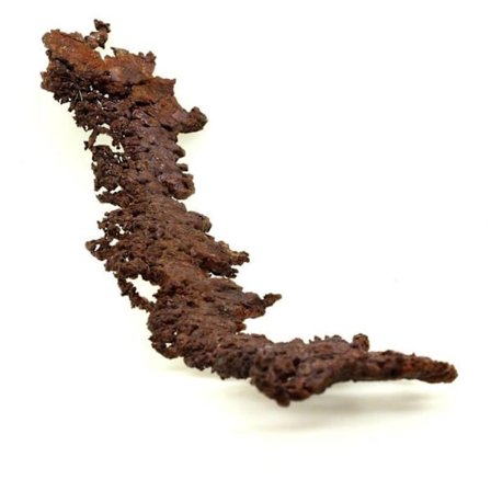 Stenar och mineraler. Native koppar (25 cm). 1010,0 ct. Itauz-gruvan, Karaganda, Kazakstan.