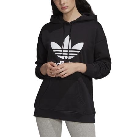 Sweatshirts Adidas Adicolor Trefoil Hoodie Sort 164 - 169 cm/M
