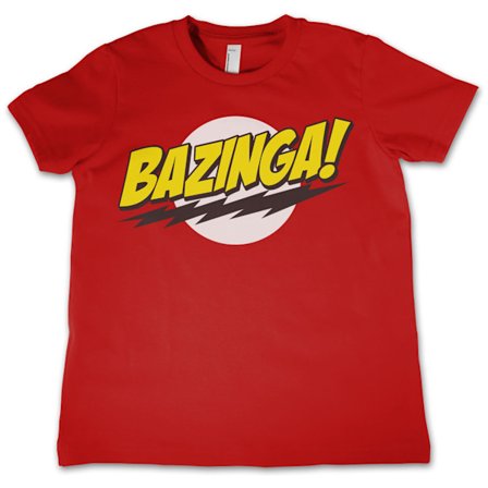 Big Bang Theory T-shirt Bazinga Barn