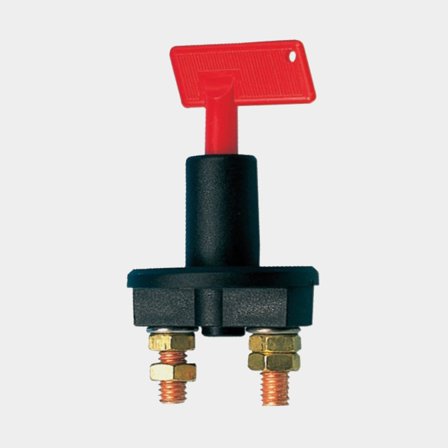 Interrupteur de circuit principal Roca, 6 - 24 V, 500 A, avec clé