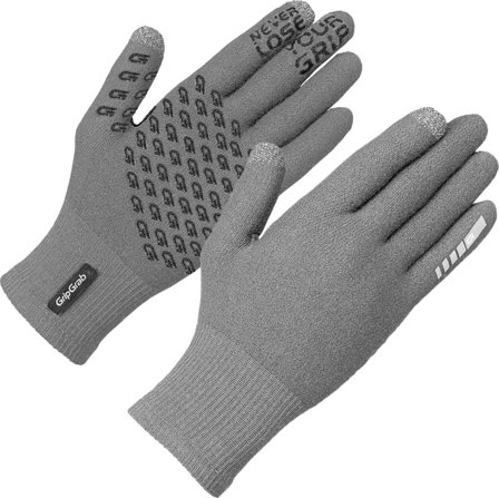 GripGrab Primavera Merino Midseason Glove II Unisex workout gloves Grey XS/S