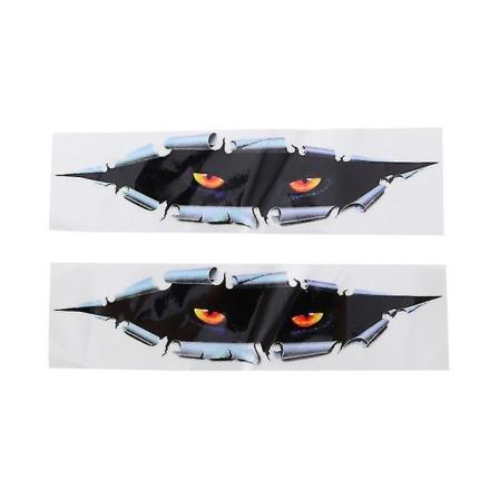 2 stk 3d Eye bilklistermærke