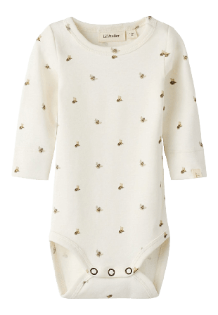 Lil'Atelier NBNGAYO GUS LS SLIM BODY LIL Bodies & set Unisex Beige 74