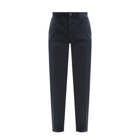 Incotex, Cropped Trousers Niebieski, Mężczyzna, Rozmiar: W31