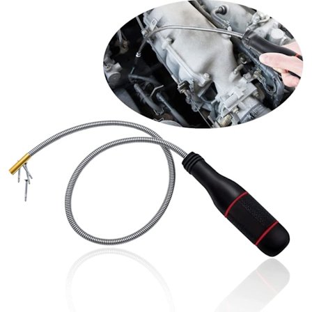 Magneettinen Nosto-Työkalu, Joustava Magneetti, Kannettava Työkalumagneetti 550mm, Joustava Mekaaninen Magneettinen Luuta Ruuveille, Osien Löytäjä, 