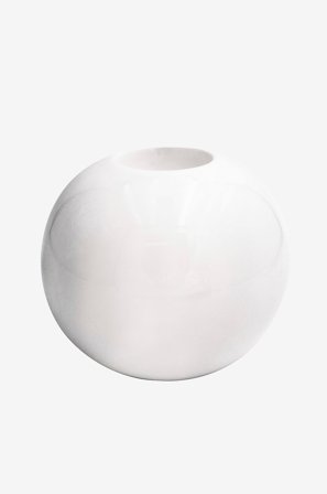 Eightmood - Kynttilänjalka Globe - Valkoinen - Kynttilänjalat & lyhdyt - - Homeroom