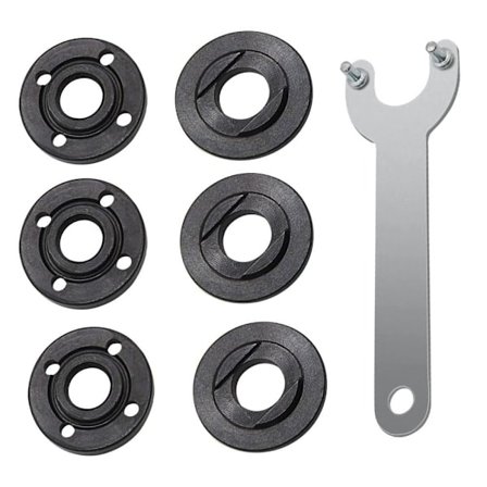 7 STK M14 vinkelsliber Sliber Nøglenøgle Sliber Flangemøtrik