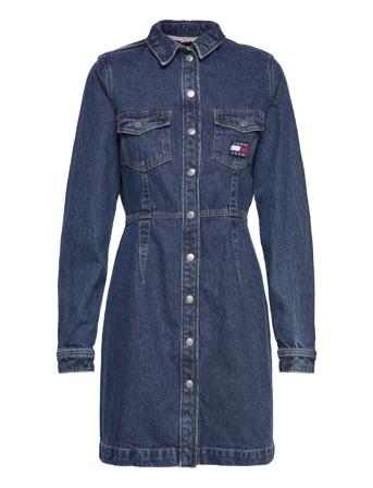 Slim Denim Dress Df6134 Blue Tommy Jeans
