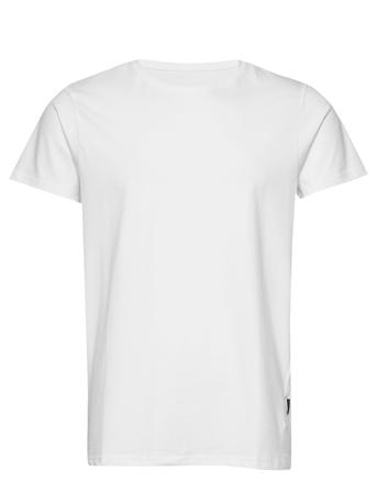 Jbs Of Dk T-Shirt O-Neck T-shirts Short-sleeved Hvit JBS Of Denmark*Betinget Tilbud