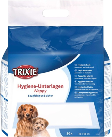 Trixie - Tisselaken valp Housetrainer 40 × 60 cm, 50-pakning - Hund - Hundepleie & kosttilskudd - Valpetoalett & hundetoalett - ZOO.no