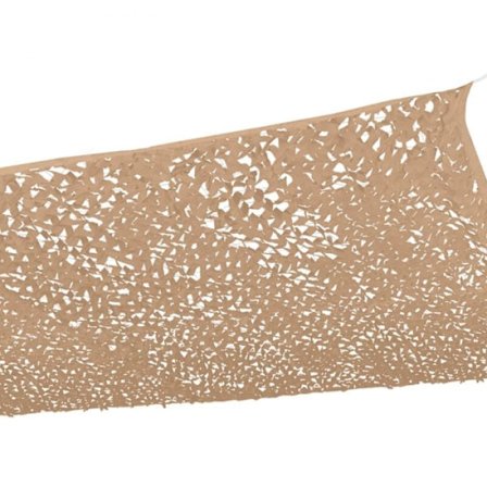 3x4 M suorakulmainen varjopurje, hiekka camouflage
