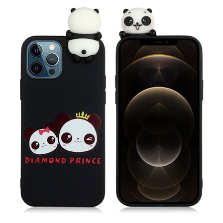 Cute 3D iPhone 12 Pro Max skal - Vit
