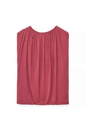 Premium Selection Haut drapé sans manches - - Rouge - M