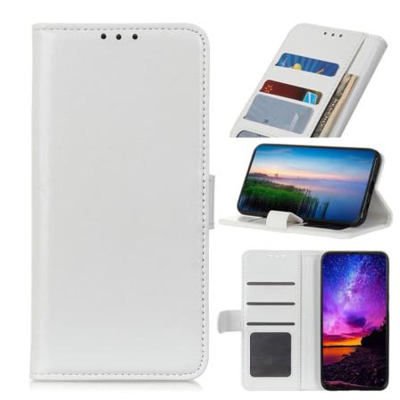 Samsung Galaxy A40 - Plånboksfodral - Vit White Vit