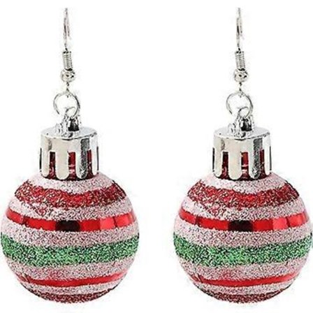 Juleøreringe til kvinder - Juleudklædningssmykker, juletræsøreringe