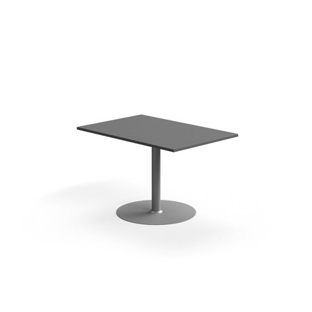 Konferenztisch FLEXUS, Mittelelement, 800x1200 mm, grau/silber