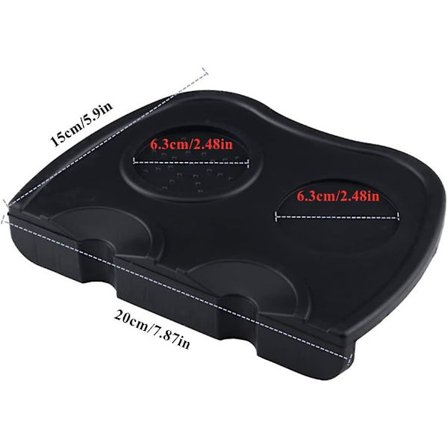 Silikonkaffekoppmatta, Halksäker Espresso Tampmatta Kaffekörntampningsdyna