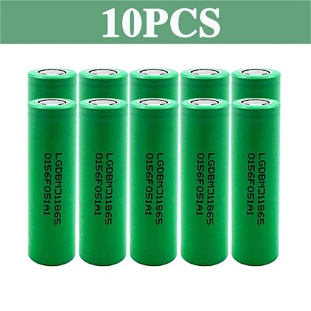 Nyt 18650 lithium batteri 3500mAh 3.7v 25A INR18650 MJ1 højeffekt elværktøj batteri 18650 genopladeligt batteri+oplader