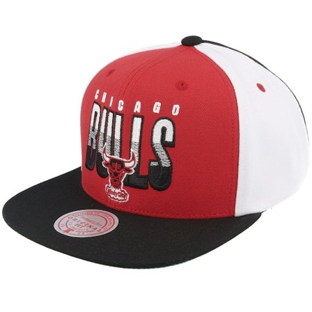 Mitchell & Ness - NBA Rood snapback Cap - Chicago Bulls Billboard 2 Hwc Red/Black Snapback @ Hatstore