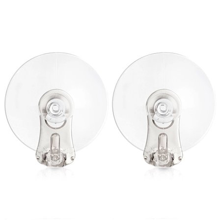 Sugekopkroge, 5 cm, sæt med 2, genanvendelige