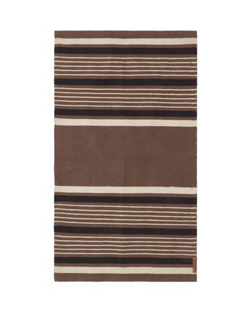 Lexington Stribet tæppe i bomuld