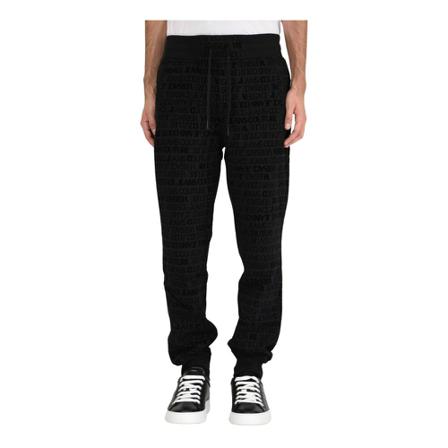 Versace Jeans Couture, Sweatpants Czarny, Mężczyzna, Rozmiar: M