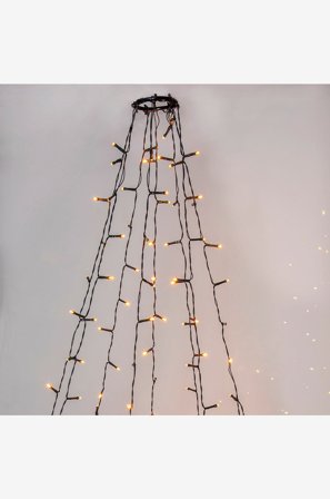 Star Trading - Julgransbelysning Golden Warm White 200cm - Grön - Ljusslingor - Från Homeroom