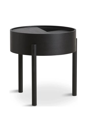 Arc Side Table Black WOUD