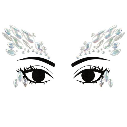 Ansiktssmycken Glow in the Dark B