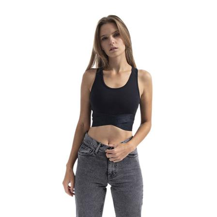 Champion Top , Zwart , Dames , Maat: XS
