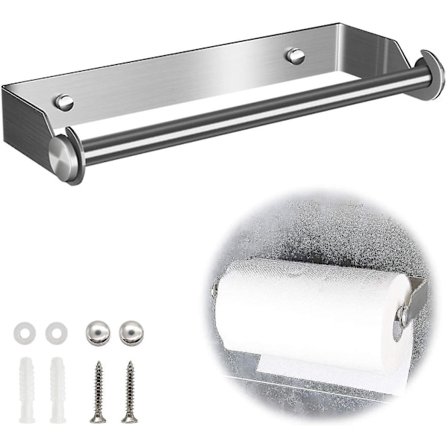 Keittiöpaperiteline Ruostumattomasta Teräksestä Paperipyyhkeiden Teline Paperipyyhkeiden Teline Keittiöön (FMY)