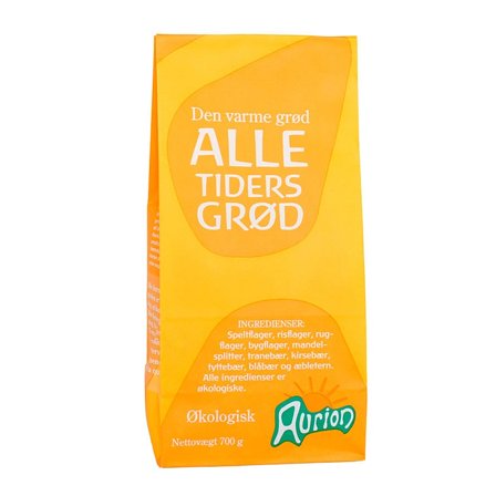 Aurion Den Varme Grød Alle Tiders Grød Ø 700 g, Helse & Madvarer, Madvarer, Grød