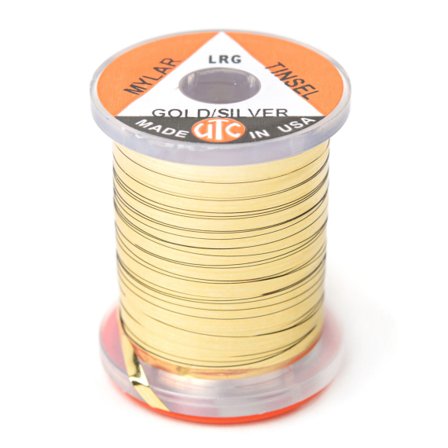 Flat Mylar Tinsel 1/16'' large