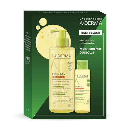 A-Derma Shower Oil Gavesett, 1 sett