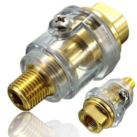1/4 Tommer Maskinvare Olje Smøreapparat for Pneumatisk Verktøy Luft Kompressor Rør Slange