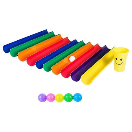 Pipeline Challenge Gruppspel Utmaning med Mugg Kul Teambuilding Spel för Arbete Inomhus Sportaktivitet Party (LGL)