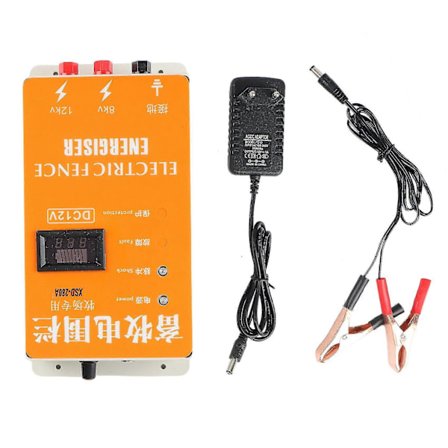 Solar Elektrisk Gjerde 5km Lader Kontroller Dyr Sau Hest Kveg Fjærkre Gjeter Gårdsgjerde