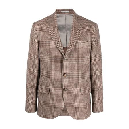 Brunello Cucinelli, Blazers Bruin, Heren, Maat:XL