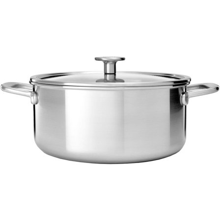 Kitchenaid Cookware Collection Gryte med lokk, Rustfritt stål 24 cm