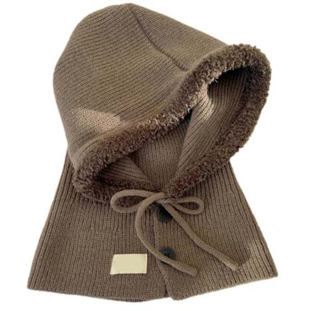 Unisex Vinterlue med Justerbar Kuldebeskyttende Lue Vindtett Lue for Kuldebeskyttelse[D]