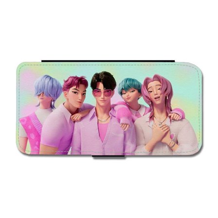 KPop Demon Hunters Saja Boys Samsung Galaxy A35 5G Flip Mobilfodral