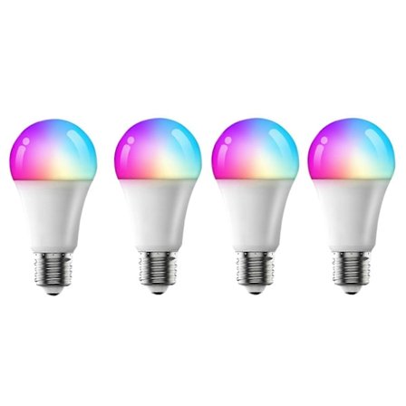 Smart Lampa Wifi & Bluetooth 5.0 Utan Hub Dimbar Musiksynkronisering Schema Rgb Smart Belysning Led