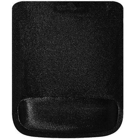 Fyrkantig Gaming Musmatta med Handledsstöd - Svart|Musmatta