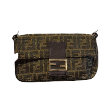 Fendi axelväska med FF-mönster